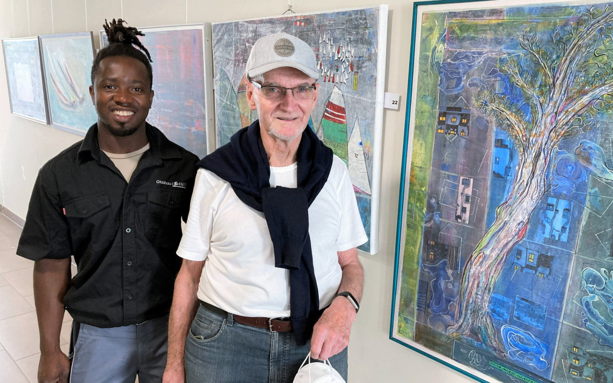 Ausstellung von Klaus Momberg in Gifhorns Klinikum: Aus Erlösen werden Spenden