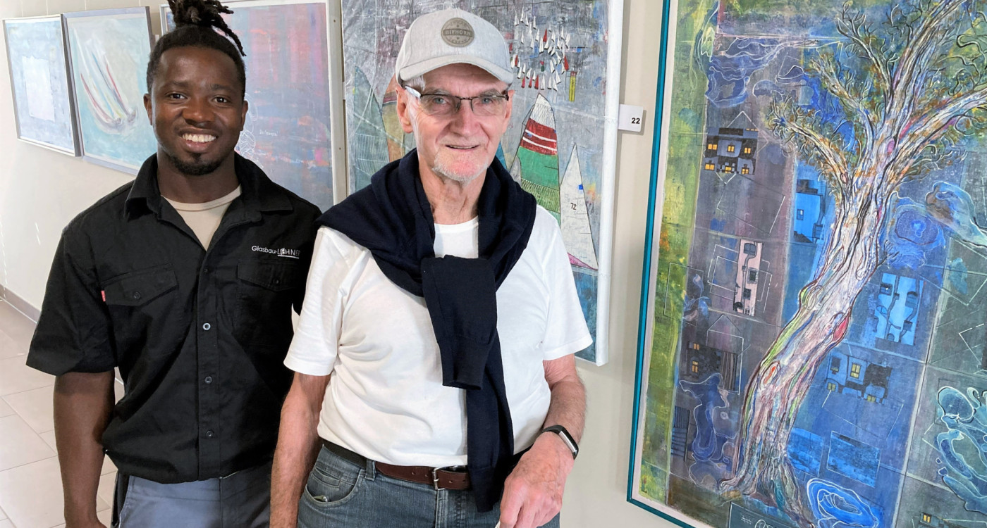 Ausstellung von Klaus Momberg in Gifhorns Klinikum: Aus Erlösen werden Spenden