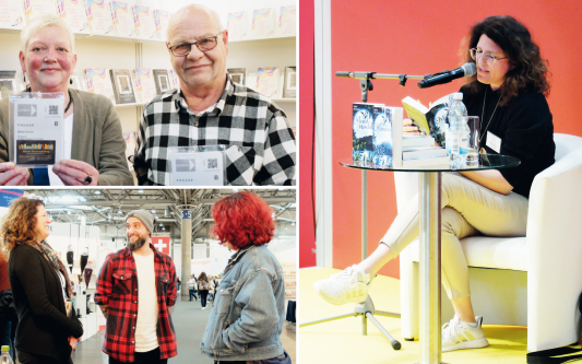 Leipziger Buchmesse: Gifhorner Schreibende, kleine Verlage und Buch-Blogger tummeln sich zwischen den Ständen der großen Verlage und Bestseller-Autorinnen und Autoren