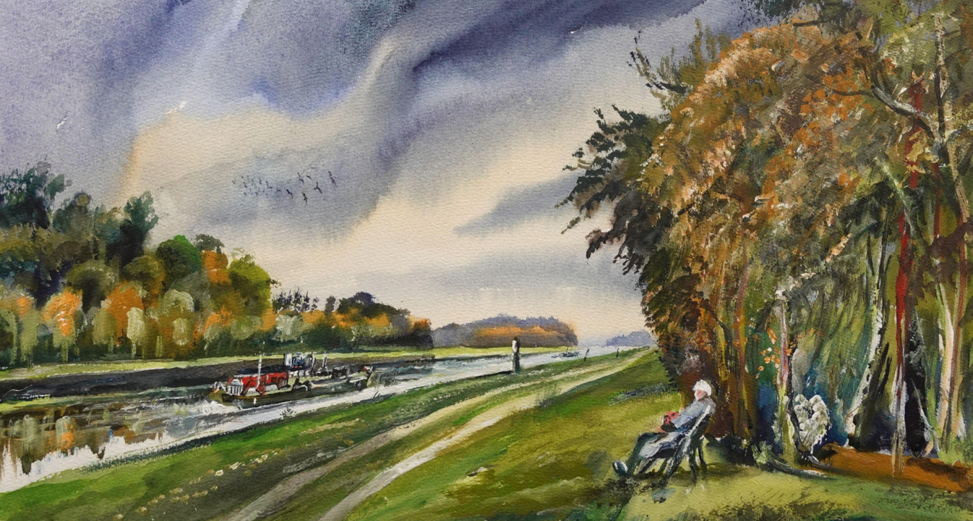 Licht, Farben und Heimat ergeben Landschaftsliebe: Das Historische Museum Schloss Gifhorn zeigt Werkschau von Horst Louis Weber