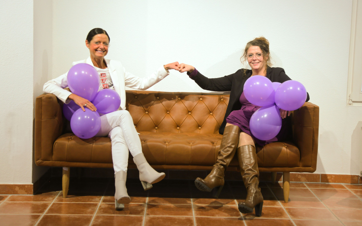 Lila ist die Farbe der Stunde - Die Lebenshilfe Gifhorn gewinnt viele Teilnehmer zur Purple-Light-Up-Kampagne