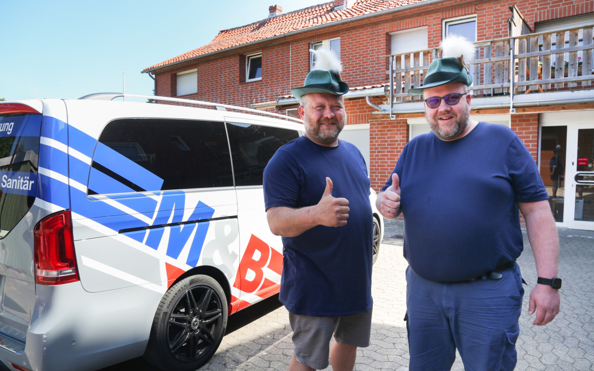 M&B Gebäudetechnik spendet schon wieder 1000 Euro an den Gifhorner Kinderfonds - Großartig!