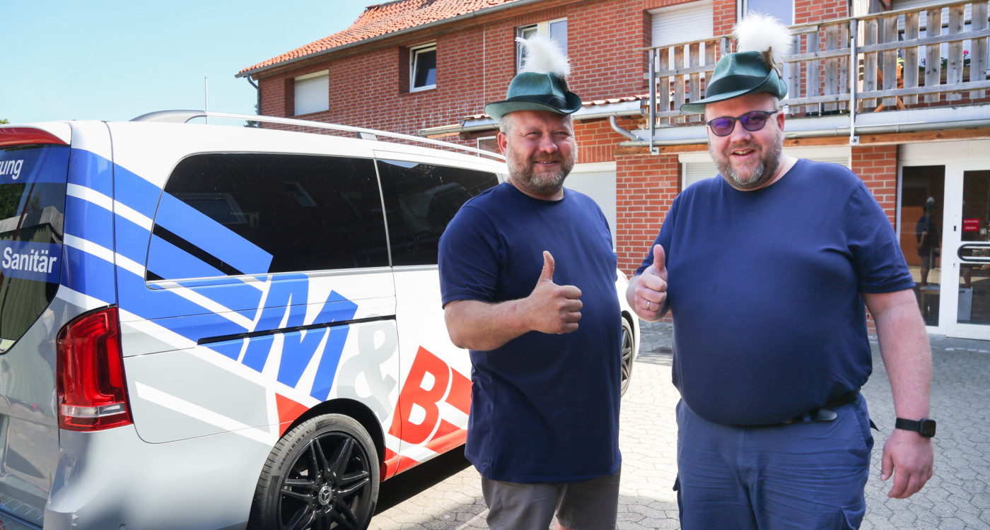 M&B Gebäudetechnik spendet schon wieder 1000 Euro an den Gifhorner Kinderfonds - Großartig!