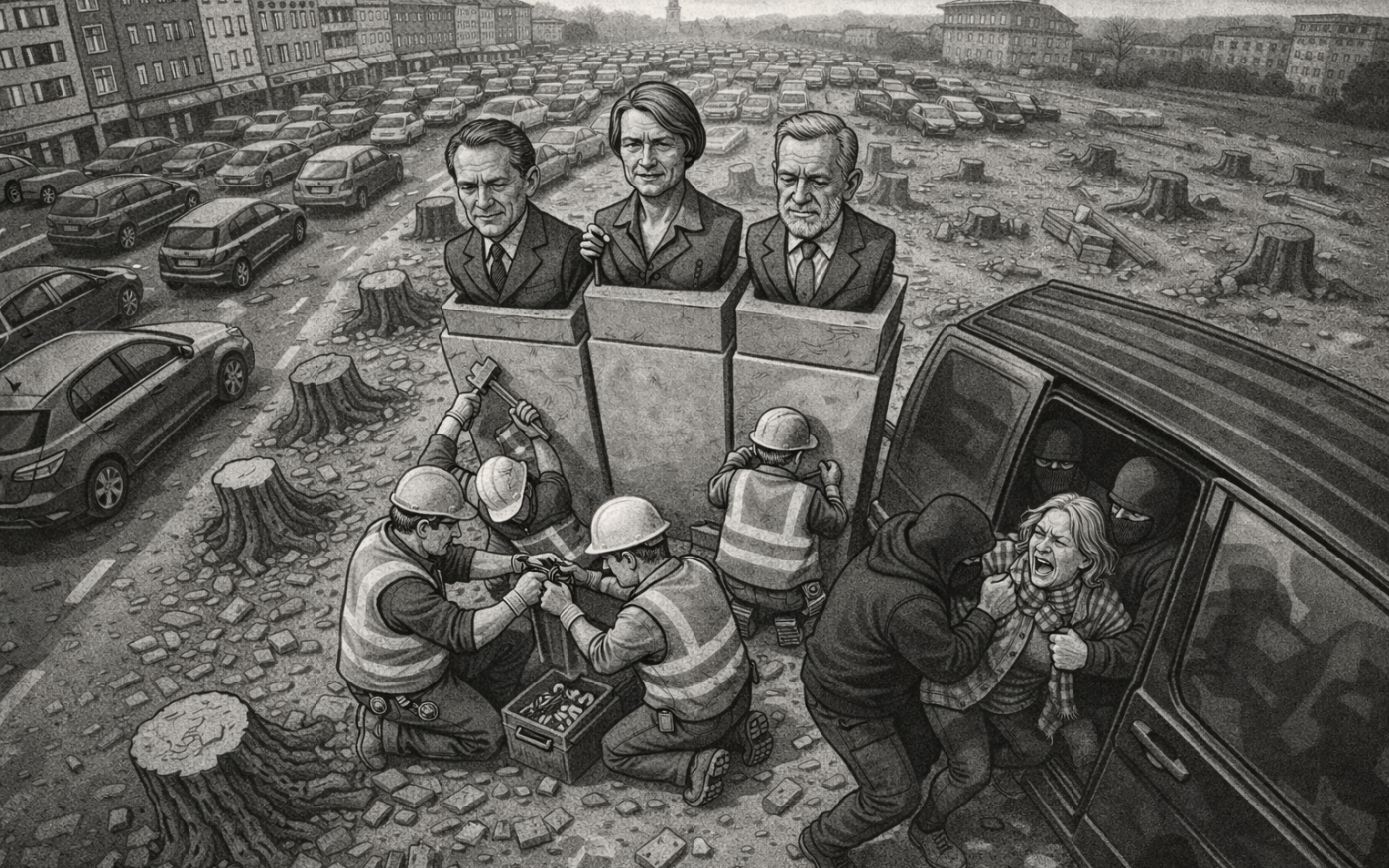 Machtübernahme der Rechtsextremen: Kolumnist Malte Schönfeld albträumt von Schlägertrupps und fußballfeldgroßen Deutschlandfahnen