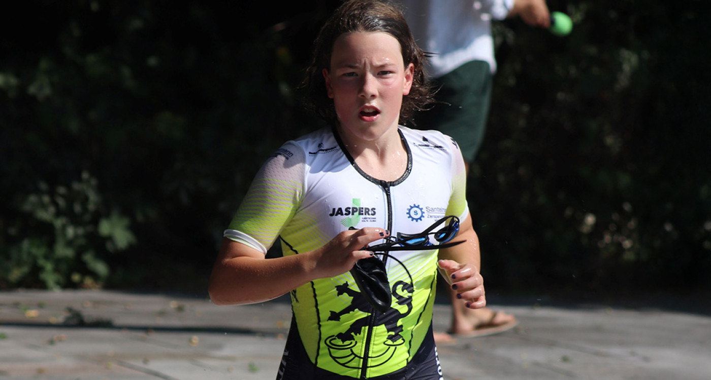 Maite Gravers vom MTV Gifhorn im Erfolgsmodus: 10-jähriges Triathlon-Talent holt Landessieg