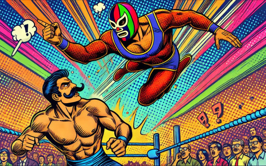 Man findet Gefallen an Tränen: Unser Kolumnist Malte Schönfeld erklärt, was er so am Wrestling liebt