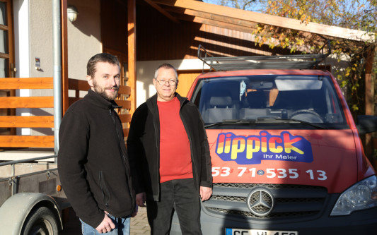 Manfred Lippick lebt das Handwerk - Er ist nicht nur Chef von Maler Lippick in Gifhorn, sondern auch Kreishandwerksmeister