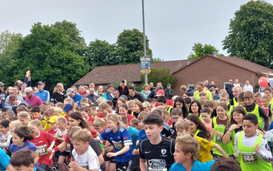 Meinerser Abendlauf: Die 38. Auflage für Profis bis Schulkinder lockt Hunderte Läufer und Besucher ins begeisterte Dorf