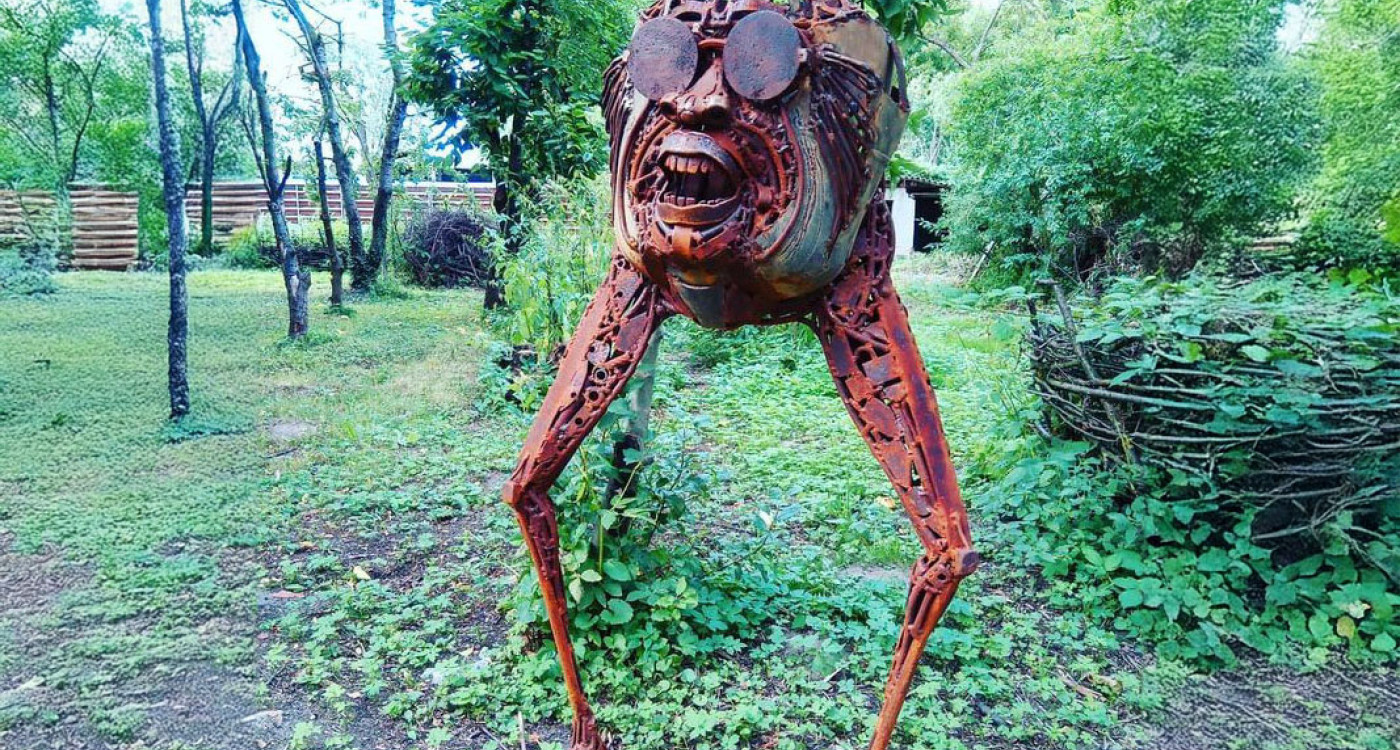 Metallmonster im Mühlenmuseum: Künstler Pawel Thanasis Lickas stellt ab 1. Dezember seine erstaunlichen Skulpturen aus