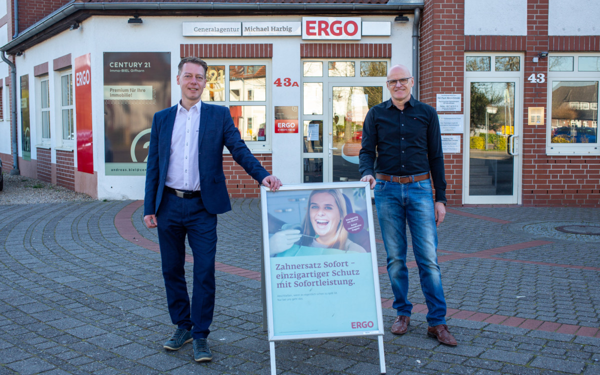 Michael Harbig und die ERGO-Versicherung sind telefonisch und online zu erreichen