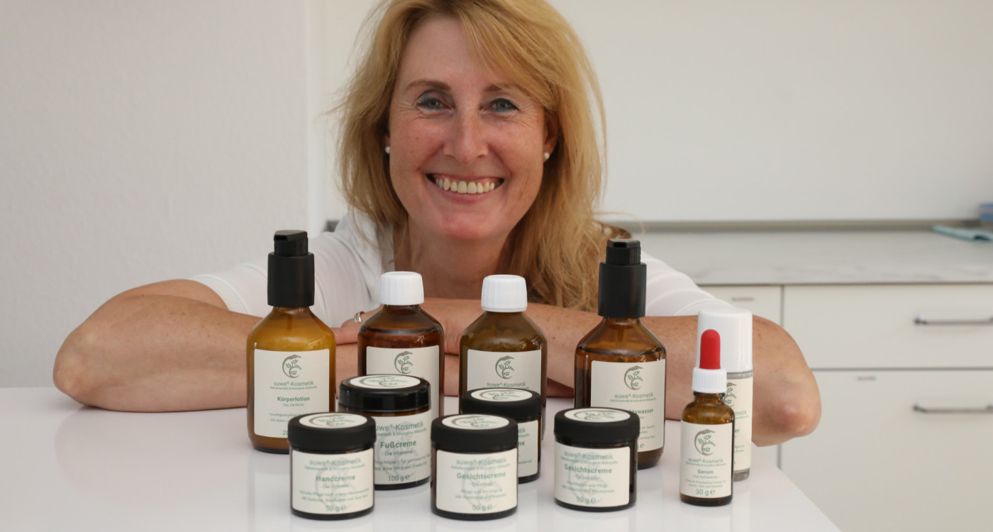 Mit einem Klick zur regionalen Naturkosmetik: Die Gifhornerin Sabine Suwe verkauft ihre Pflegeprodukte bald deutschlandweit