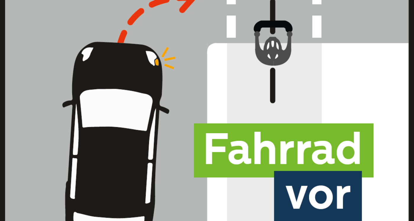 Mit Rücksichtnahme kommen wir alle gut an: Die neue Radverkehrskampagne der Stadt Gifhorn klärt über Vorfahrtsregeln auf