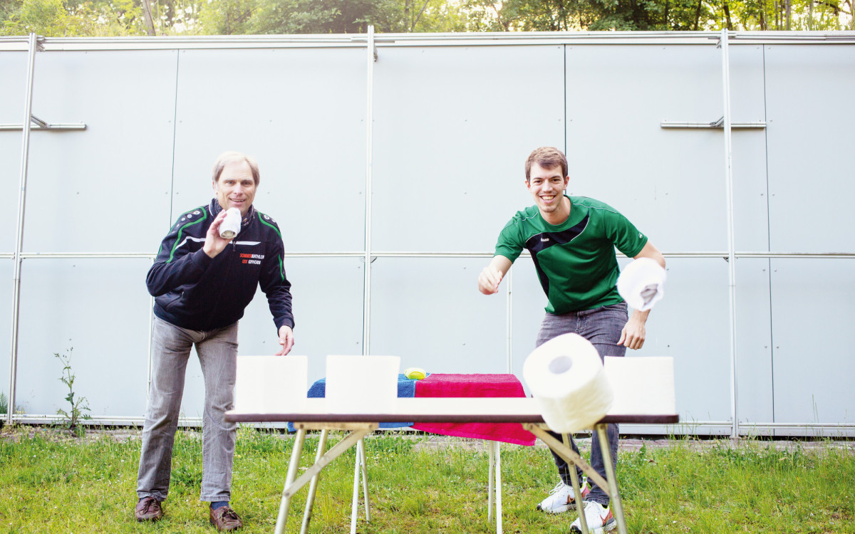 Mit Sockenschuss aufs Siegertreppchen - USK-Sommerbiathleten ersinnen den 1. virtuellen Gifhorn-Cup als witzige Alternative