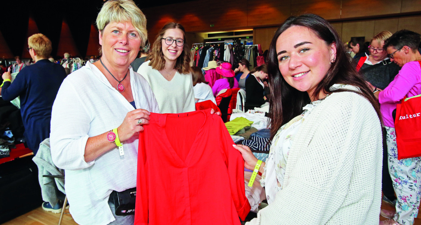 Modewinkel in der Stadthalle Gifhorn: Stöbern, entdecken und shoppen beim Frauenflohmarkt nächste Woche