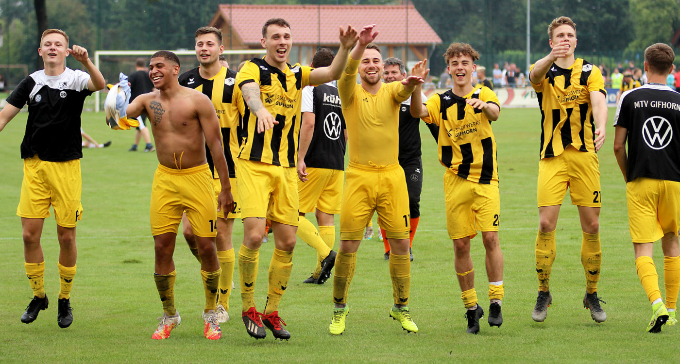 MTV Gifhorn kämpft am Samstag live im Fernsehen um Einzug in den DFB-Pokal