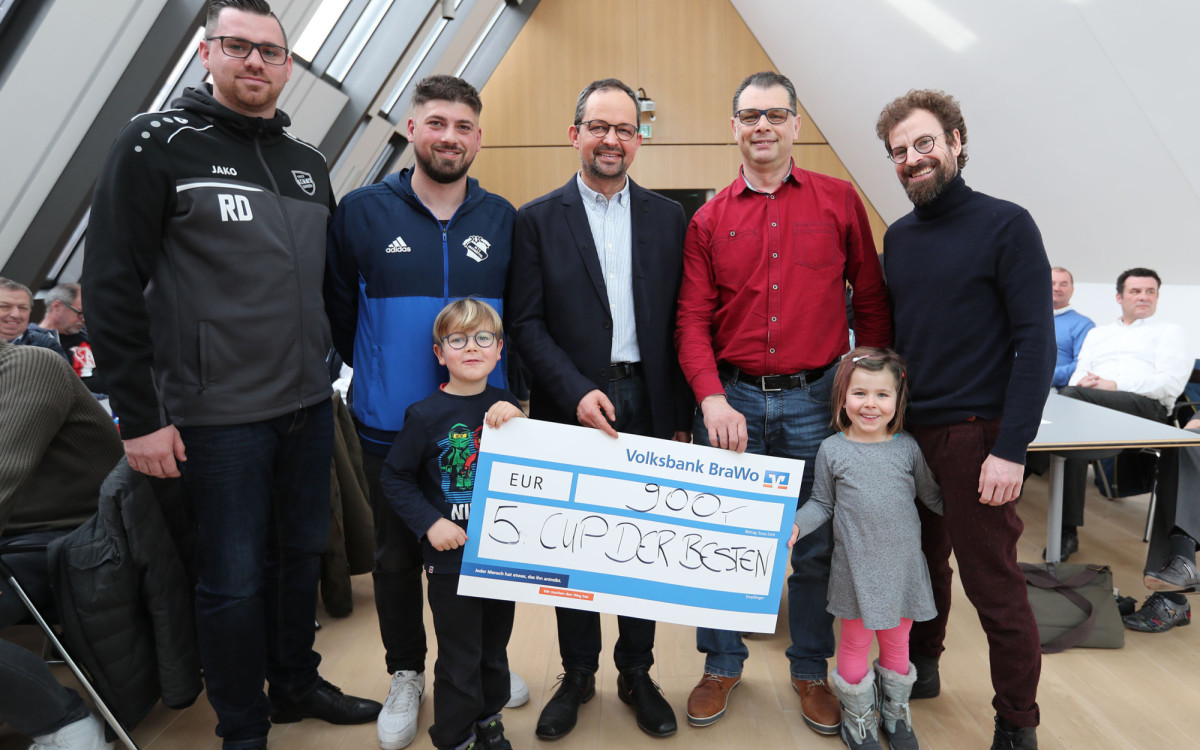 Nennt uns Euren guten Zweck und gewinnt! - Der Turniererlös vom Cup der Besten wird an mehrere Eurer Projekte gespendet