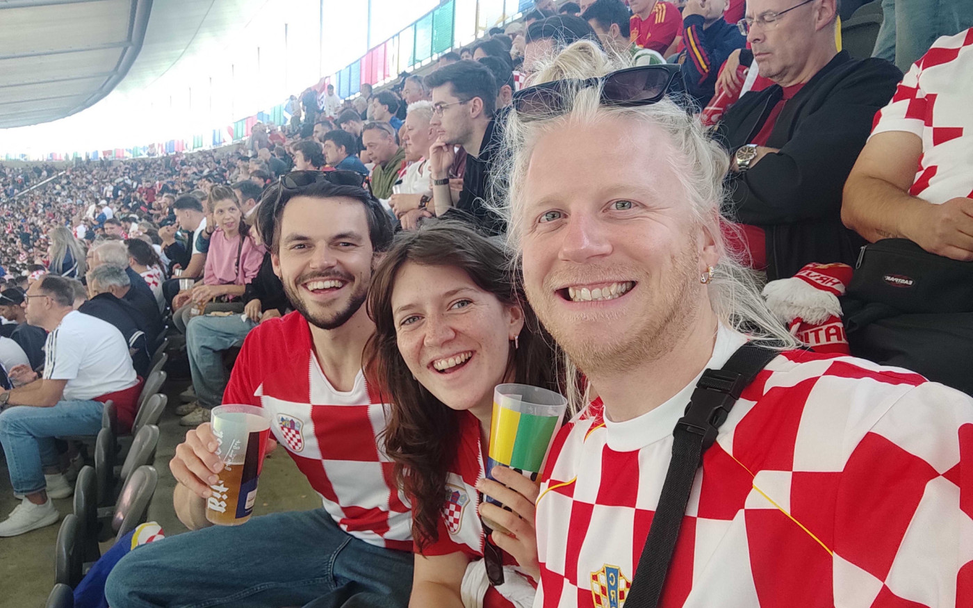 Nervenkitzel, Sammelkarten und Pivo: KURT-Redakteur Malte Schönfeld jubelt live bei der Fußball-Europameisterschaft in Berlin für Kroatien