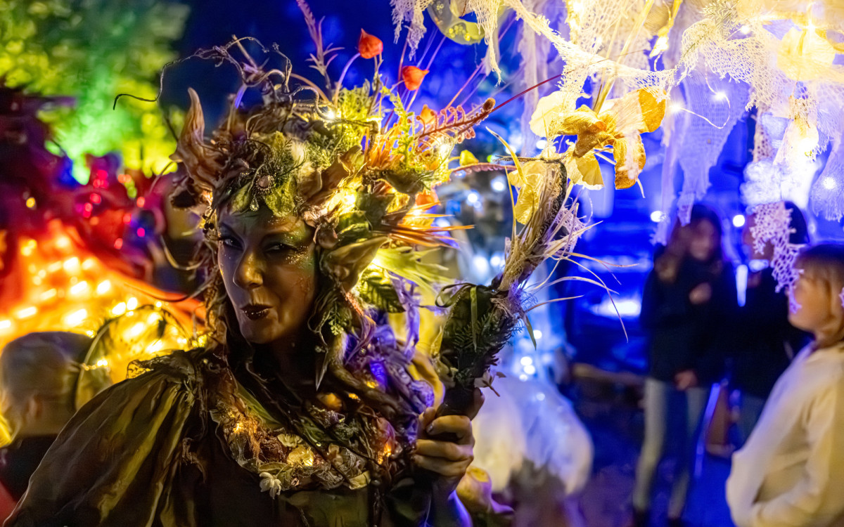 Night of Nature im Otter-Zentrum: Sagenhafte Show bei Lichterwelten