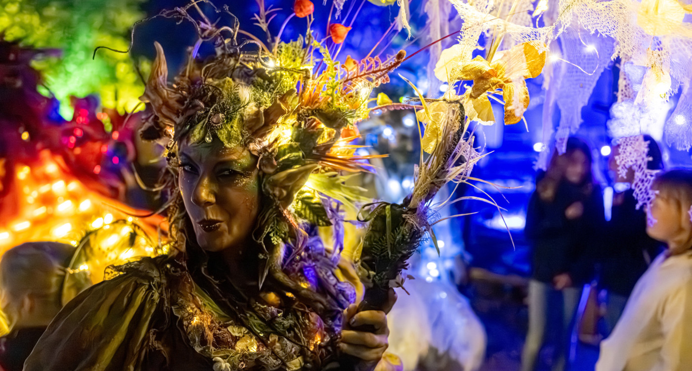 Night of Nature im Otter-Zentrum: Sagenhafte Show bei Lichterwelten