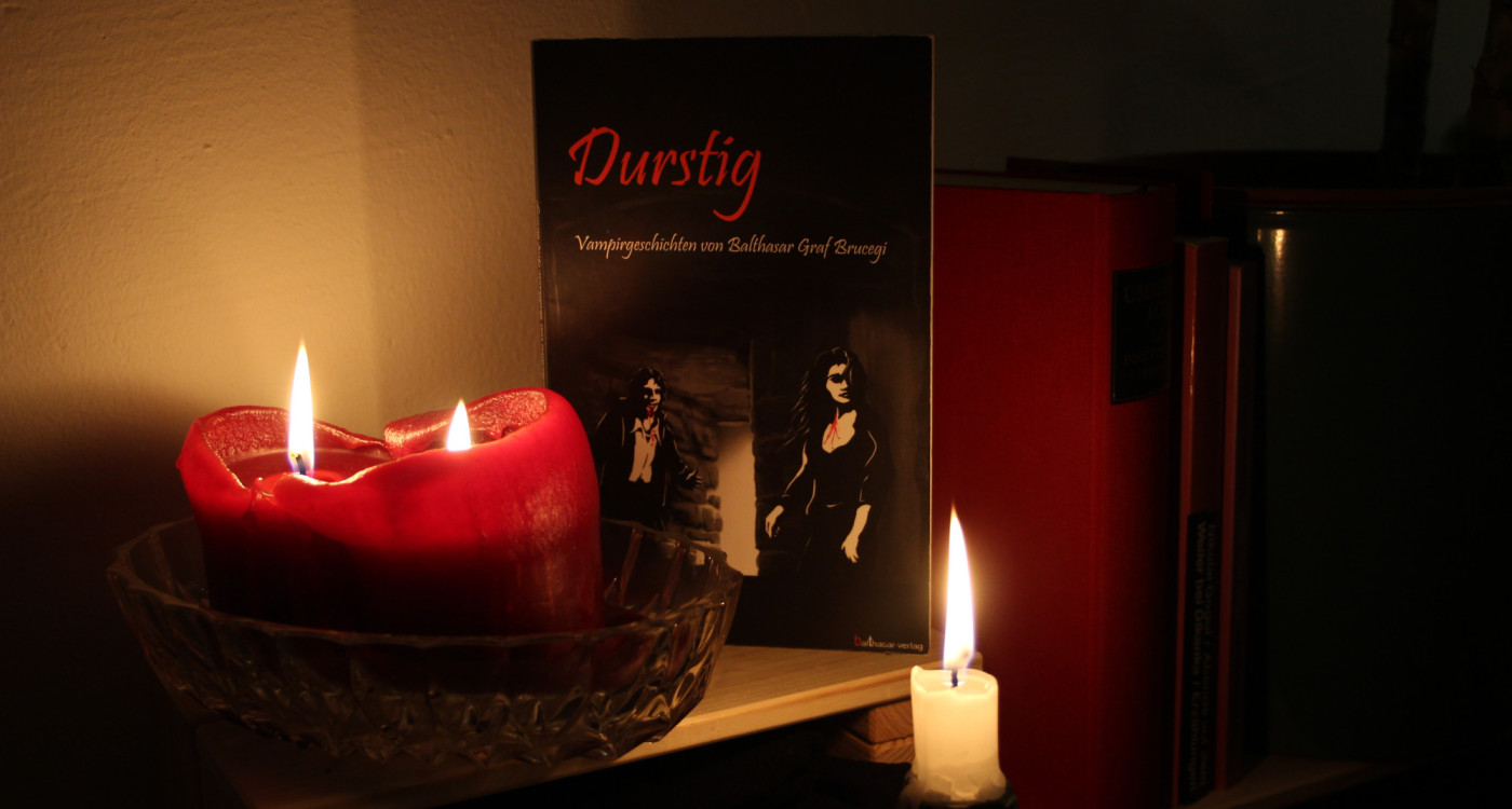 Nix mit Glitzer: Balthasar Graf Brucegi alias Aller-Zeitungs-Redakteur Thorsten Behrens zeigt mit seinen Vampir-Kurzgeschichten den Mythos jenseits von Hollywood