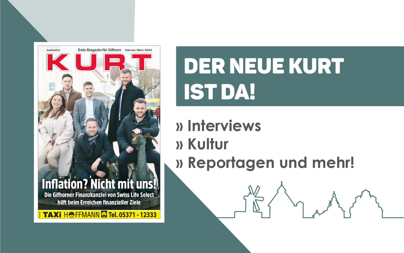 Passend zu den ersten Sonnentagen: Der neue KURT ist da