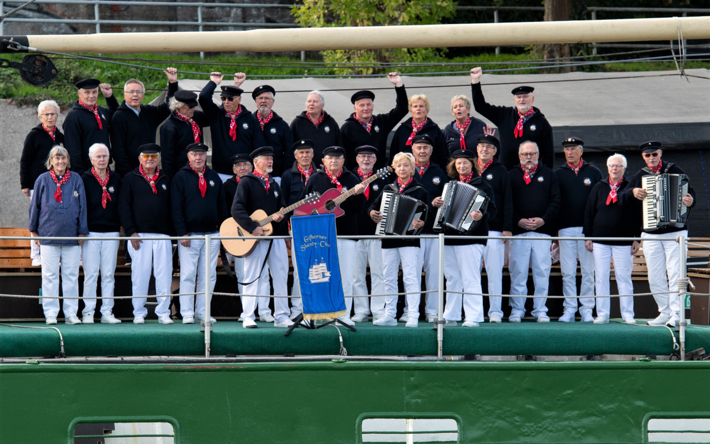 Paul Schaban leitet jetzt den Gifhorner Shanty Chor: Die Crew sucht Verstärkung durch Sänger, Gitarristen und Akkordeonspieler