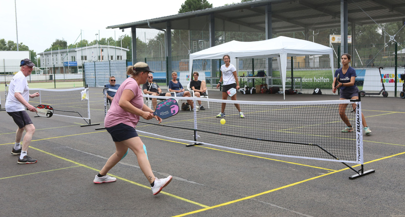 Pickleball vereint Badminton, Tennis und Tischtennis - Die neue MTV-Sparte feierte schon Erfolge bei den Deutschen Meisterschaften