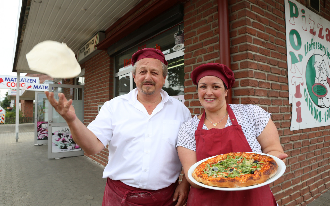 Pizza Ponti - Wegen der Baustelle am Calberlaher Damm gibt‘s für Selbstabholer jetzt 10 Prozent