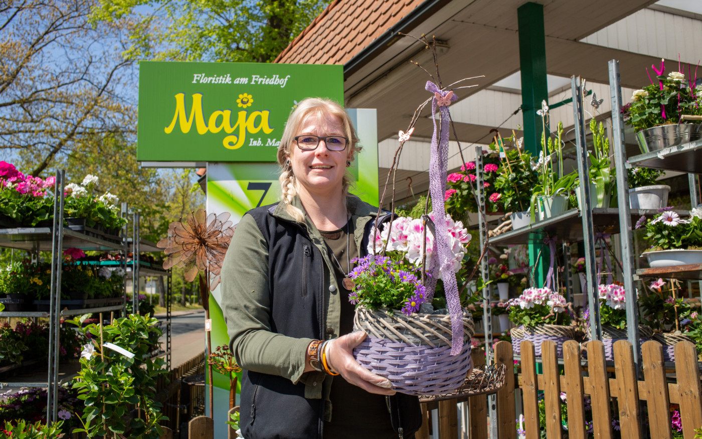 Pünktlich zum Muttertag - Floristik Maja bringt den blühenden Frühling nach Hause