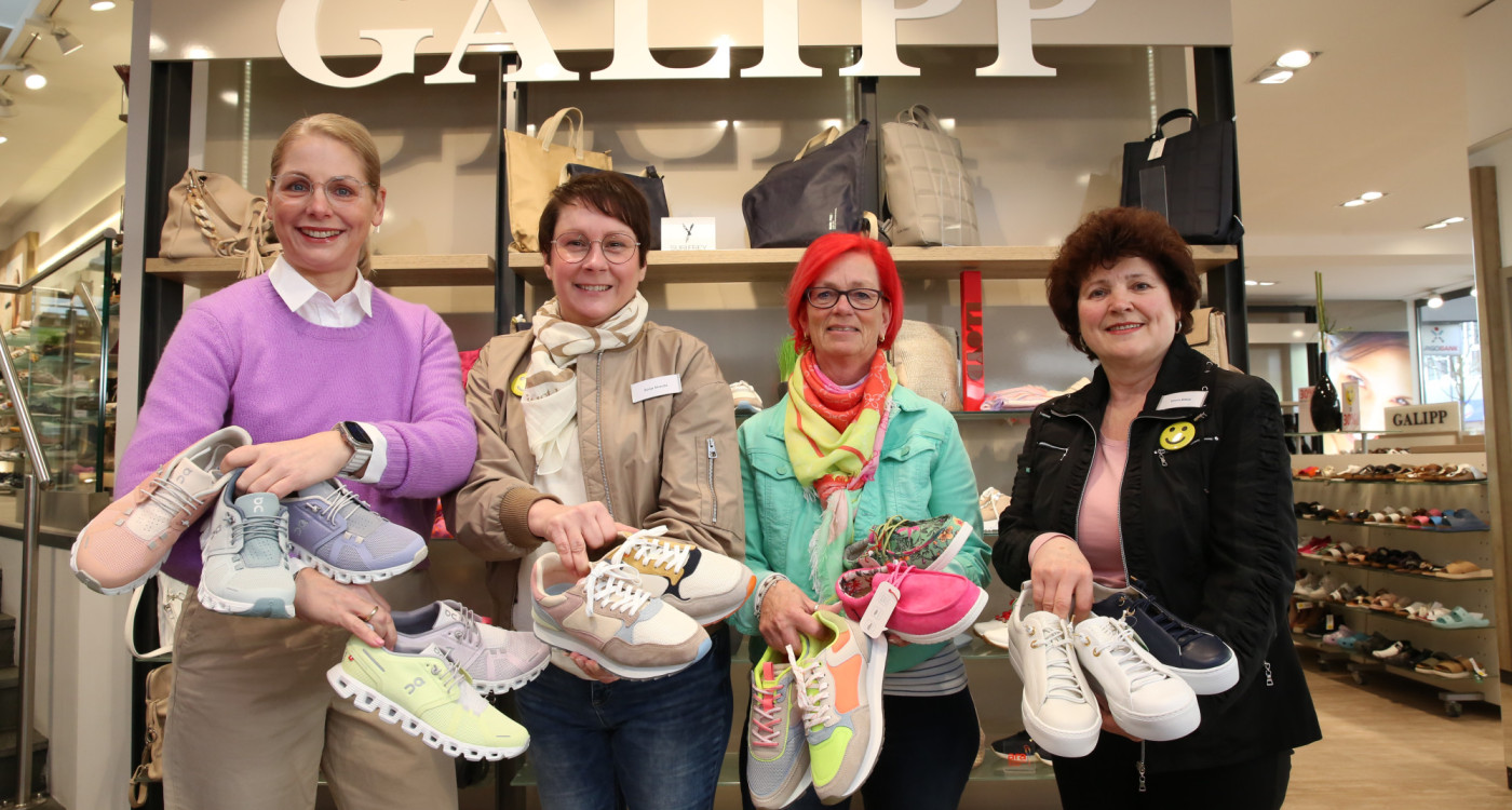 Rabatt-Aktion: 30 Prozent auf 3000 Paar - Im Gifhorner Schuhhaus Galipp warten außerdem die bunten Frühjahrstrends