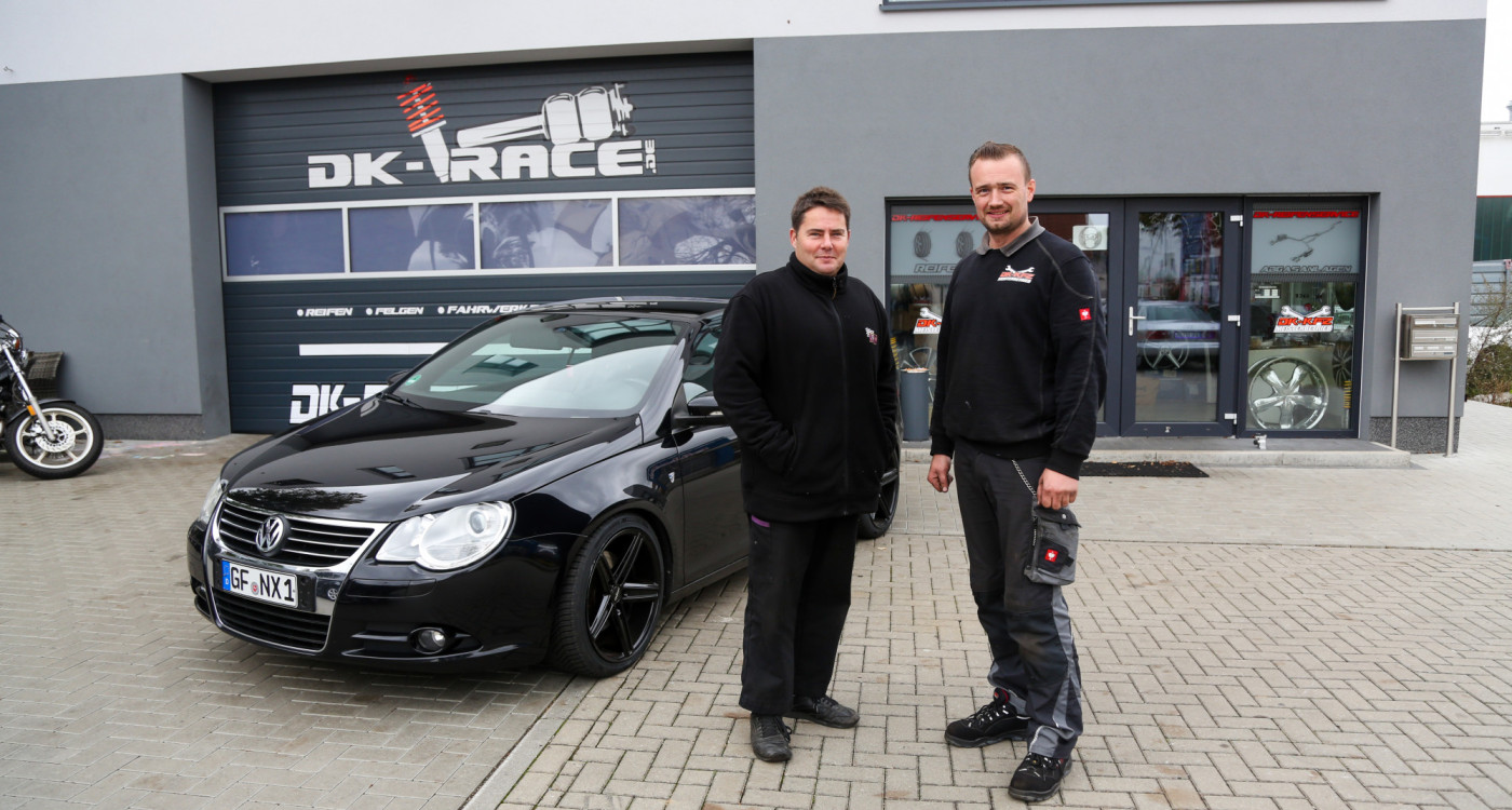 Reifenservice trifft auf Meisterbetrieb - Zu DK Reifenservice kommt die Stammkundschaft sogar aus dem Ausland