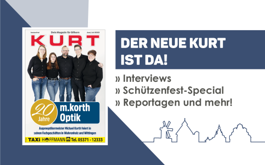 Rein in den Sommer, rein in Gifhorns fünfte Jahreszeit – mit dem neuen KURT