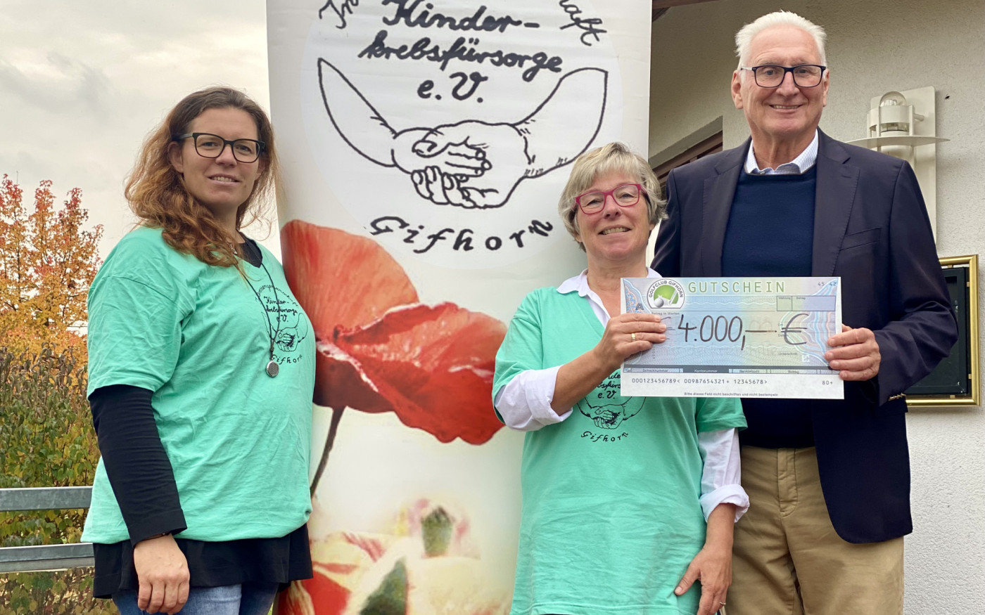 Rekordverdächtige 105 Golferinnen und Golfer bei Charity-Turnier dabei – Golfclub Gifhorn spendet 4000 Euro für Kinderkrebsfürsorge