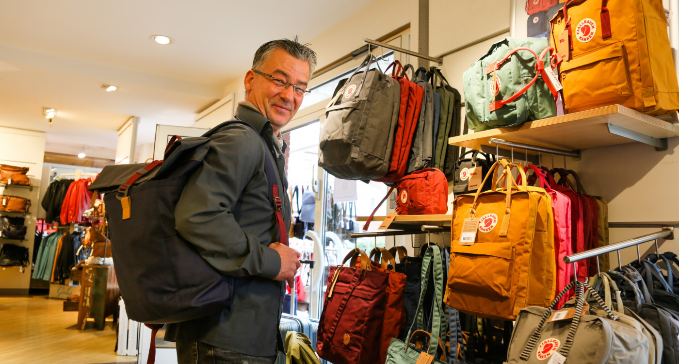 Rucksäcke sind das Must-have der Saison - Faber – Trends in Leder: Michael Effe zeigt die neuesten Rückenschmücker