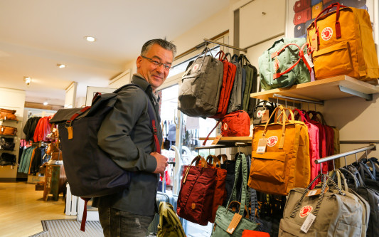 Rucksäcke sind das Must-have der Saison - Faber – Trends in Leder: Michael Effe zeigt die neuesten Rückenschmücker
