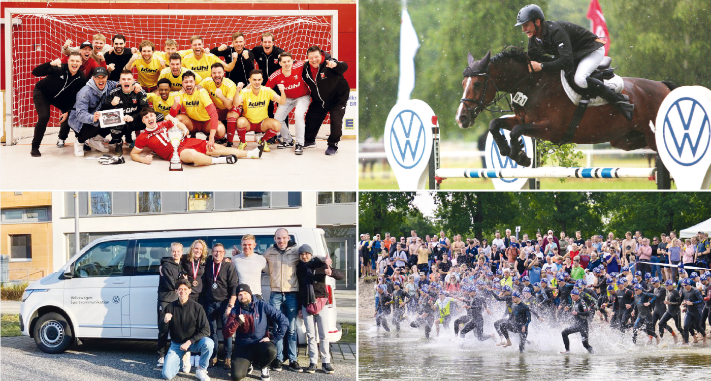 Sagt uns, was Ihr benötigt – und wir versuchen zu helfen: Dominik Günther erklärt im Interview, warum Volkswagen der Sport und die Vereine so sehr am Herzen liegen