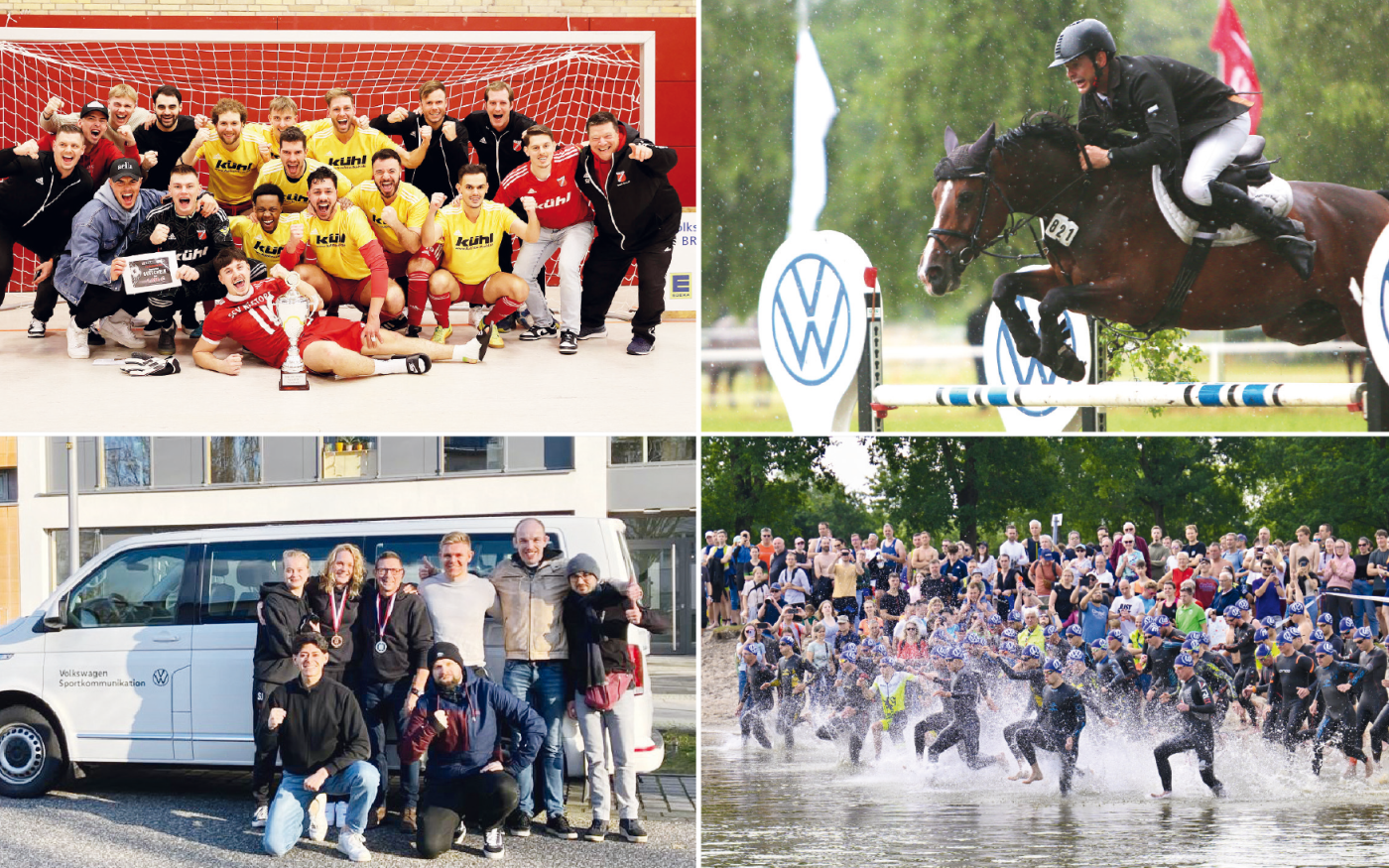 Sagt uns, was Ihr benötigt – und wir versuchen zu helfen: Dominik Günther erklärt im Interview, warum Volkswagen der Sport und die Vereine so sehr am Herzen liegen