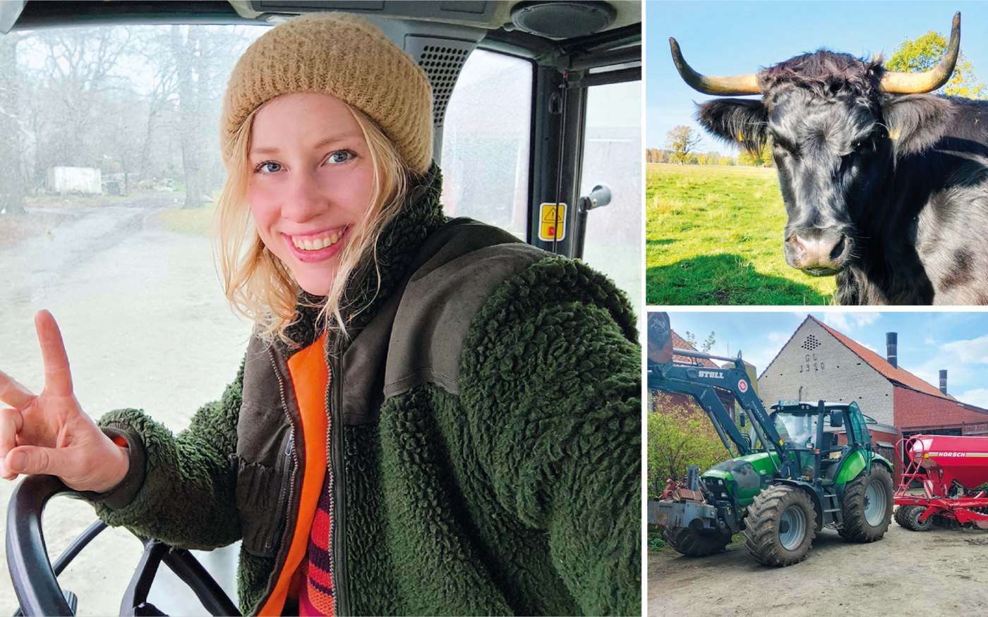 Schluss mit Halbwahrheiten und ollen Rollenbildern: Landwirtin Gesa Ramme aus Kästorf klärt ihre 35.000 Instagram-Follower auf