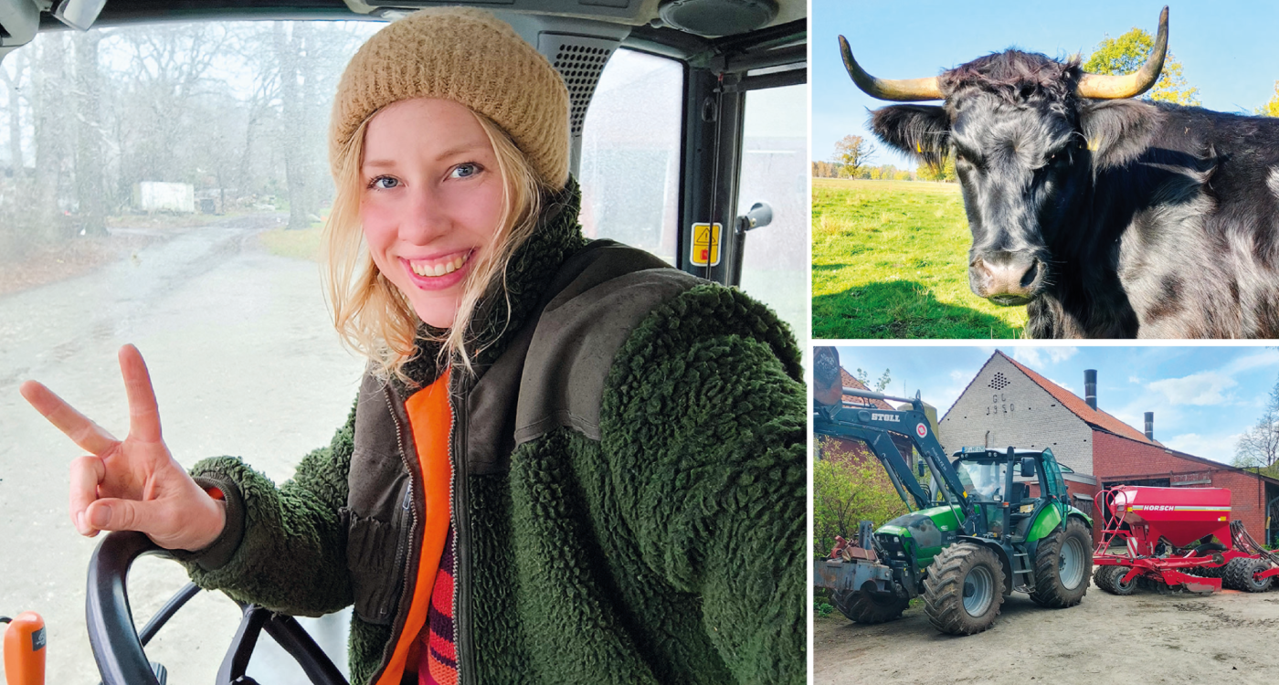 Schluss mit Halbwahrheiten und ollen Rollenbildern: Landwirtin Gesa Ramme aus Kästorf klärt ihre 35.000 Instagram-Follower auf