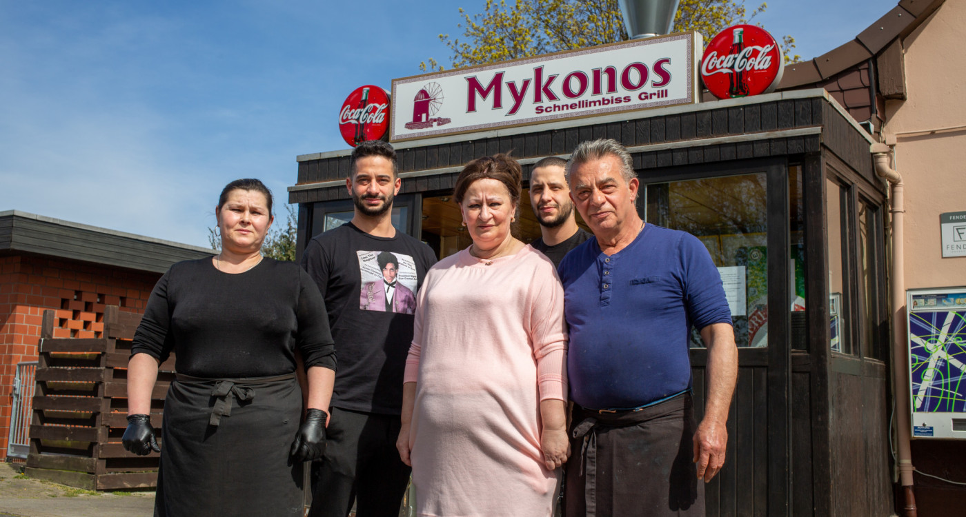 Schnellimbiss Mykonos verkauft nicht nur außer Haus - jetzt wird auch geliefert