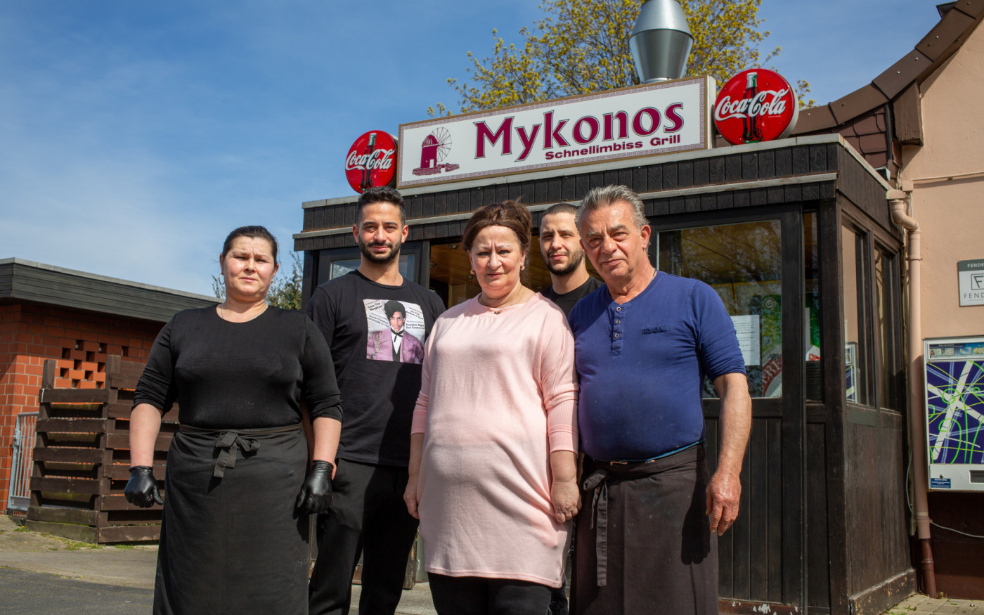 Schnellimbiss Mykonos verkauft nicht nur außer Haus - jetzt wird auch geliefert