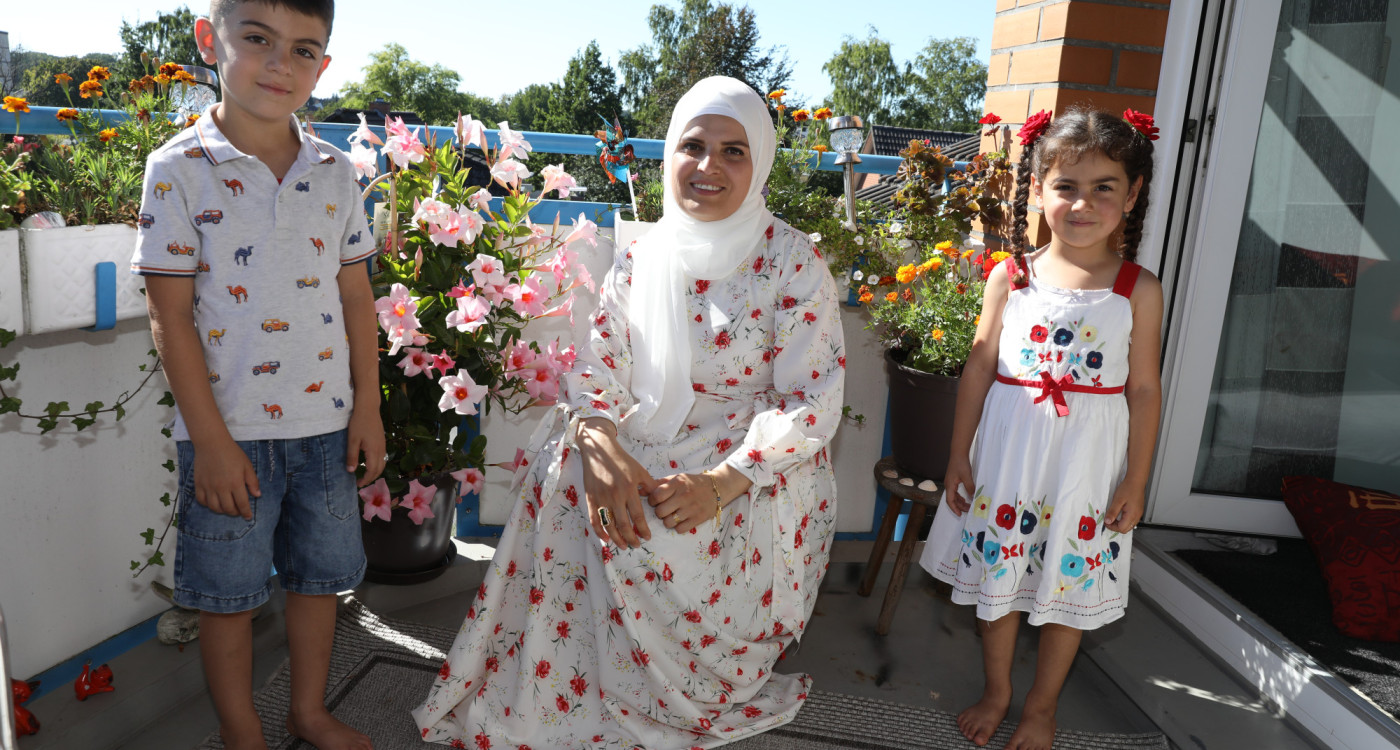 Shirin Mahmud hat den schönsten Balkon: Die Gifhornerin erhielt die meisten Stimmen bei unserem 4. Balkon-Wettbewerb