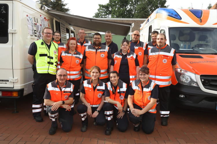 Sie sorgen dafür, dass wir feiern können - Auf Gifhorns DRK, ADFC, Feuerwehr, THW und Polizei können wir uns verlassen