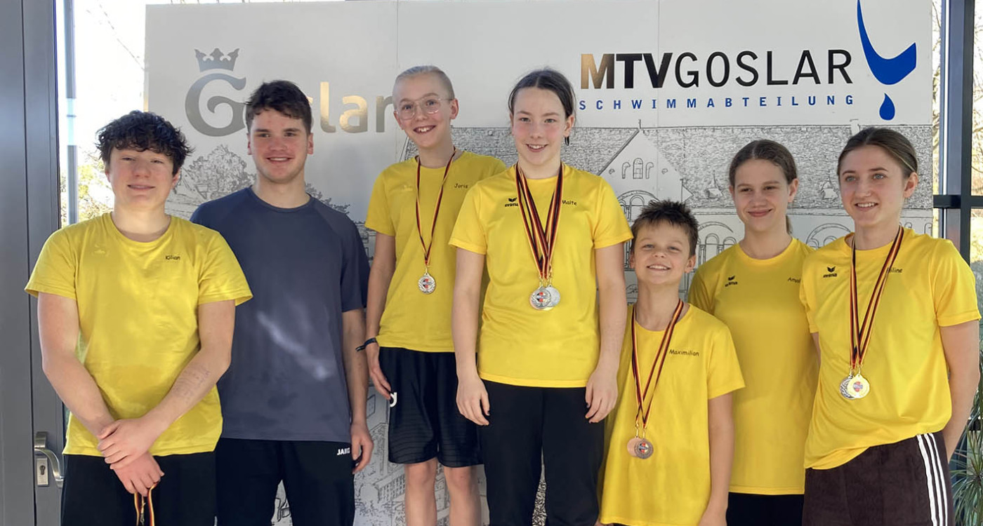 Sieben Mal Gold: Schwimmer des MTV Gifhorn sind bestens in Form