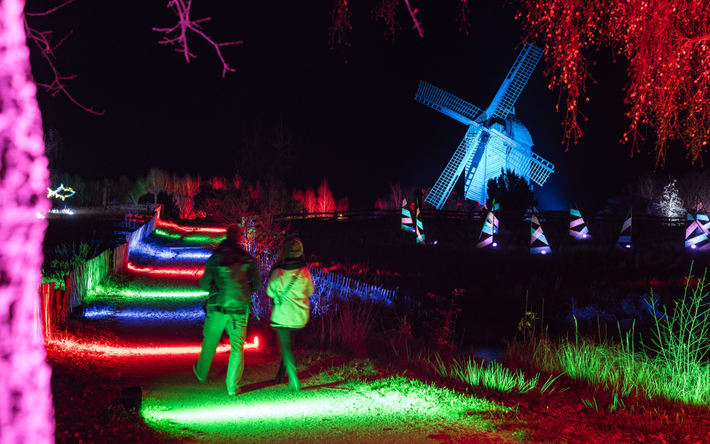 So eindrucksvoll erstrahlt das Mühlenmuseum vom 30. Januar bis 8. März: Jetzt Tickets sichern für die Brawo-Mühlenlichter