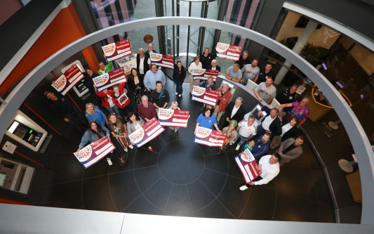 So schön, dass wir Euch helfen können: MTV Gamsen und KURT überreichen 9000 Euro vom Cup der Besten an 12 Spendenziele