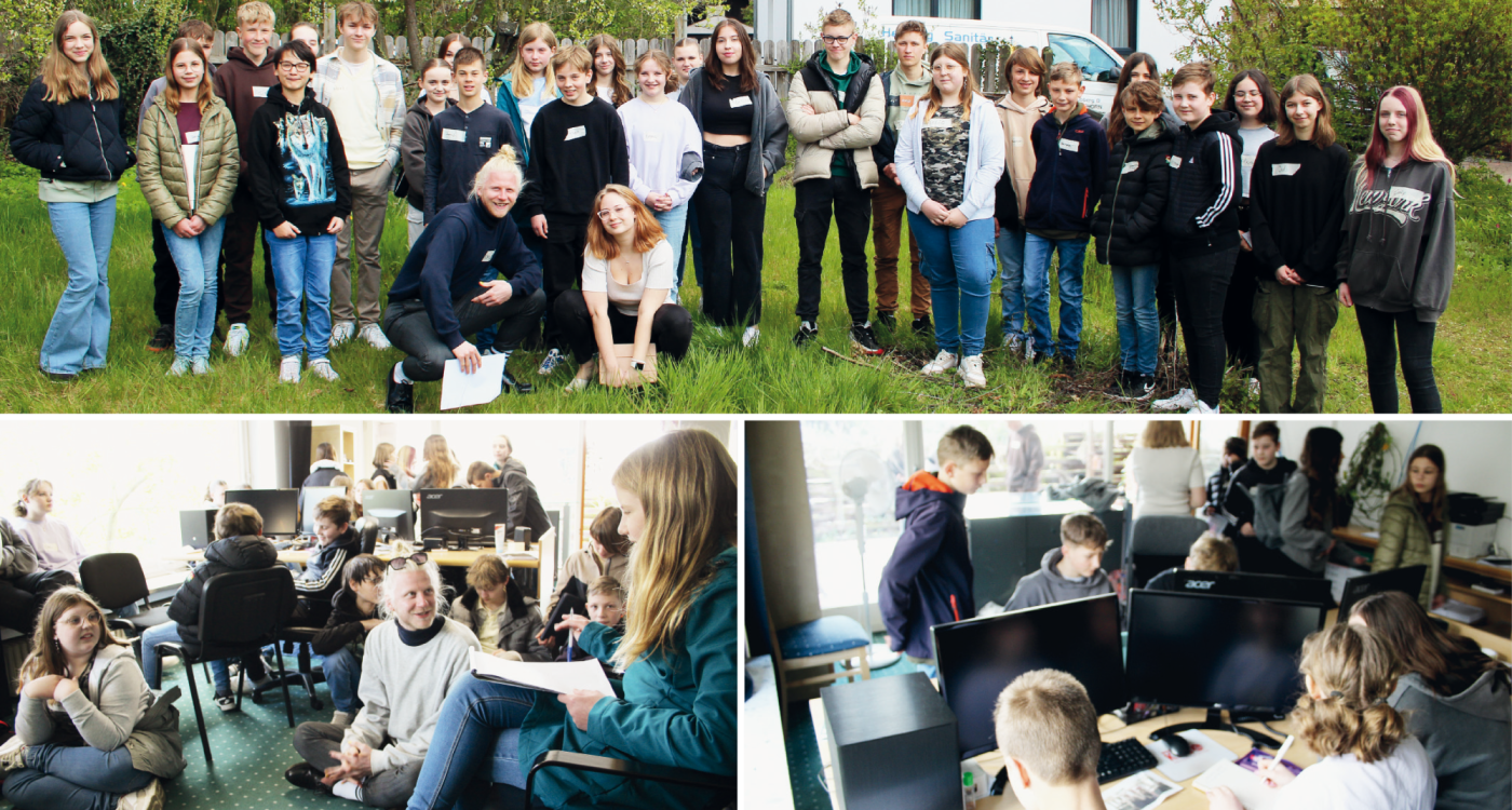 So voll war unsere Redaktion noch nie: 27 Schülerinnen und Schüler beweisen beim KURT-Zukunftstag größte Kreativität