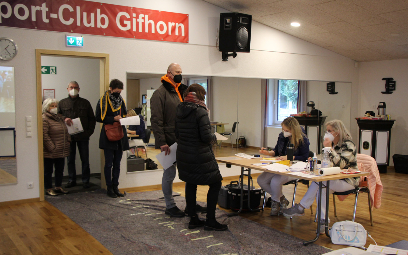 Sonst wird hier getanzt, jetzt geimpft: Der Tanz-Sport-Club Gifhorn lädt für den 5. Februar zur zweiten Impfaktion