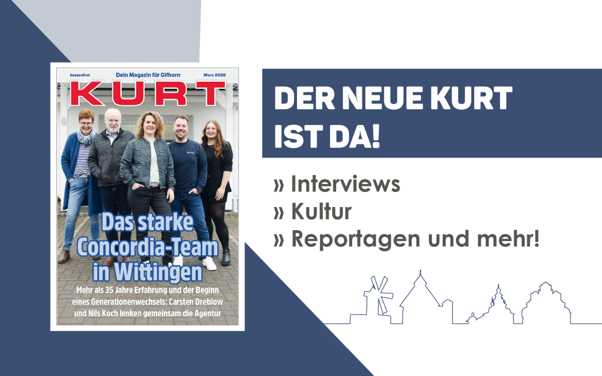 Spannendes, Wissenswertes und Kurioses aus dem ganzen Landkreis Gifhorn gepresst in ein Magazin – Der neue KURT ist da
