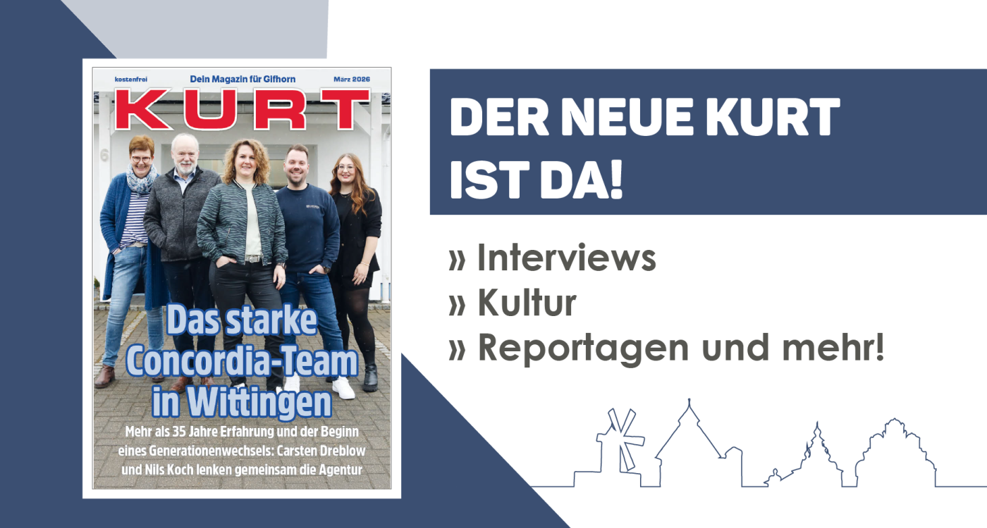 Spannendes, Wissenswertes und Kurioses aus dem ganzen Landkreis Gifhorn gepresst in ein Magazin – Der neue KURT ist da
